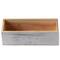 12&#x22; Whitewashed Wood Box by Make Market&#xAE;